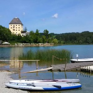 Castle Fuschl overlooking Lake Fuschl Castle Fuschl overlooking Lake Fuschl