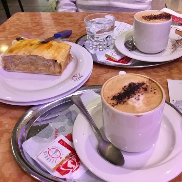 Coffee & Apple Strudel