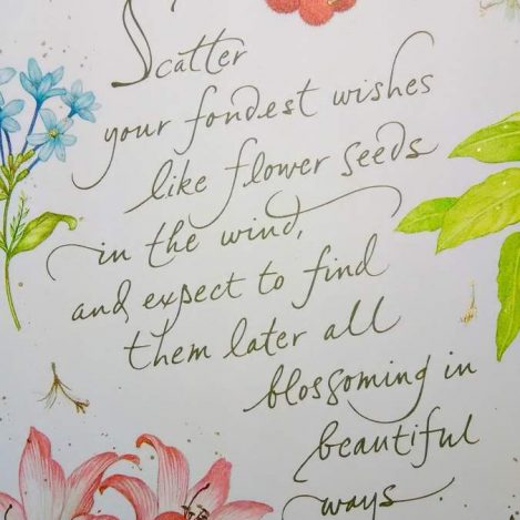 Wishes Like Flower Seeds